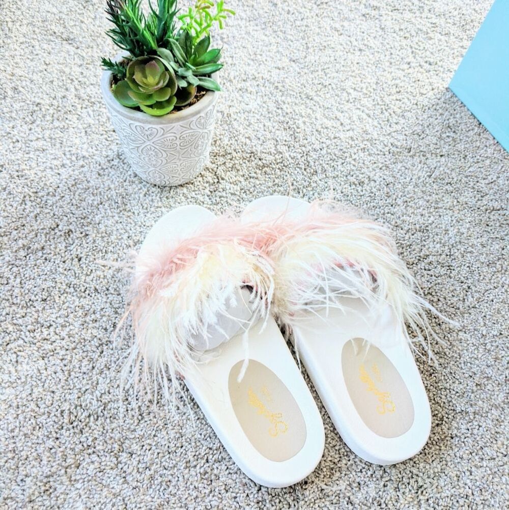 NWT Anthropologie Seychelles In Your Cap Pink Slide Sandals - Picture 8 of 11
